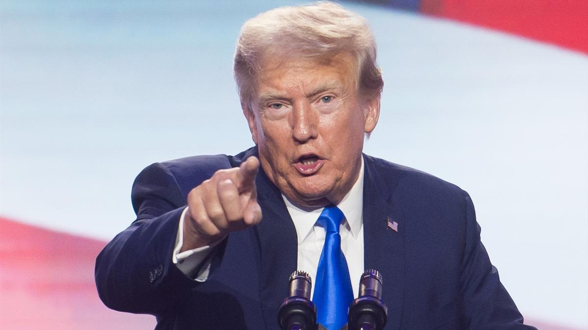 El expresidente estadounidense Donald Trump