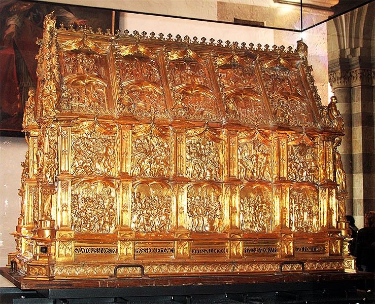 El relicario de los Reyes Magos.