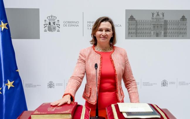 La secretaria general de Pesca, Isabel Artime, una imagen de archivo de su acto de toma de posesión.