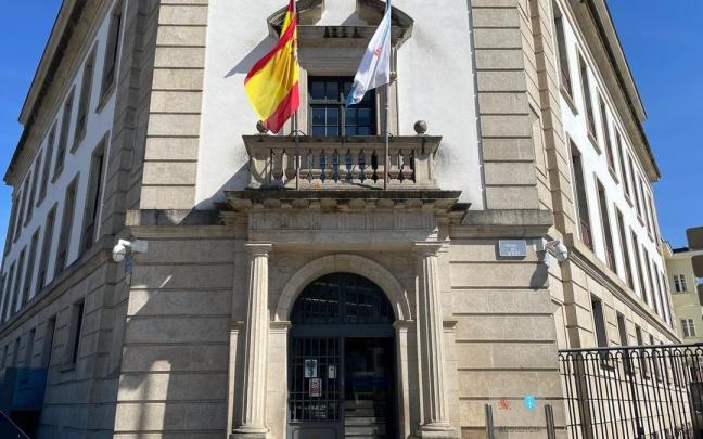 Fachada del edificio de la Audiencia Provincial de Lugo.