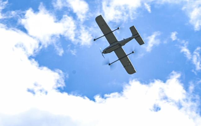 Una avioneta en Lituania