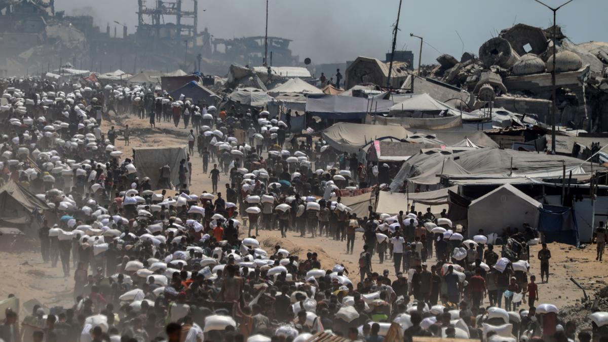 Gaza durante este miércoles