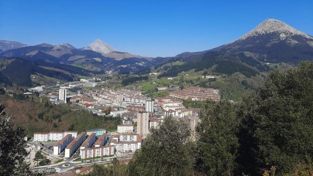 Vista general de Arrasate.
