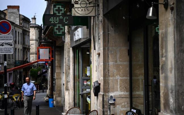 Termómetro en Francia.