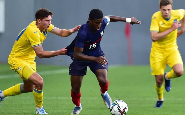 Mohamed-Ali Cho, durante un partido con la selección francesa. Mohamed-Ali Cho, durante un partido con la selección francesa.