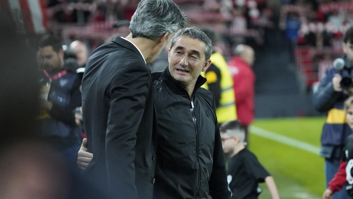 Imanol Alguacil y Ernesto Valverde volverán a cruzar sus caminos esta próxima temporada