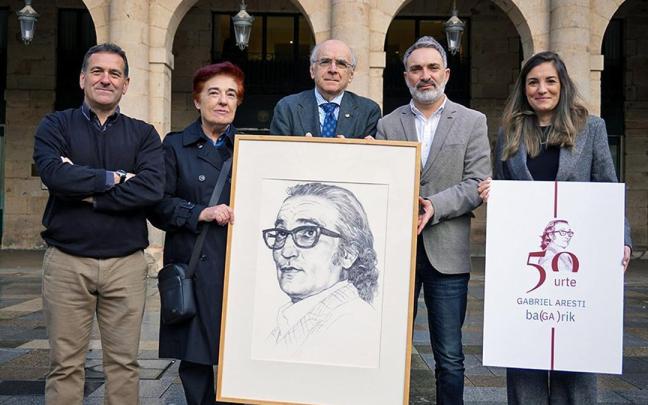 Gabriel Arestiren omenezko bi kontzertu antolatu ditu Euskaltzaindiak abendurako Bilbon.