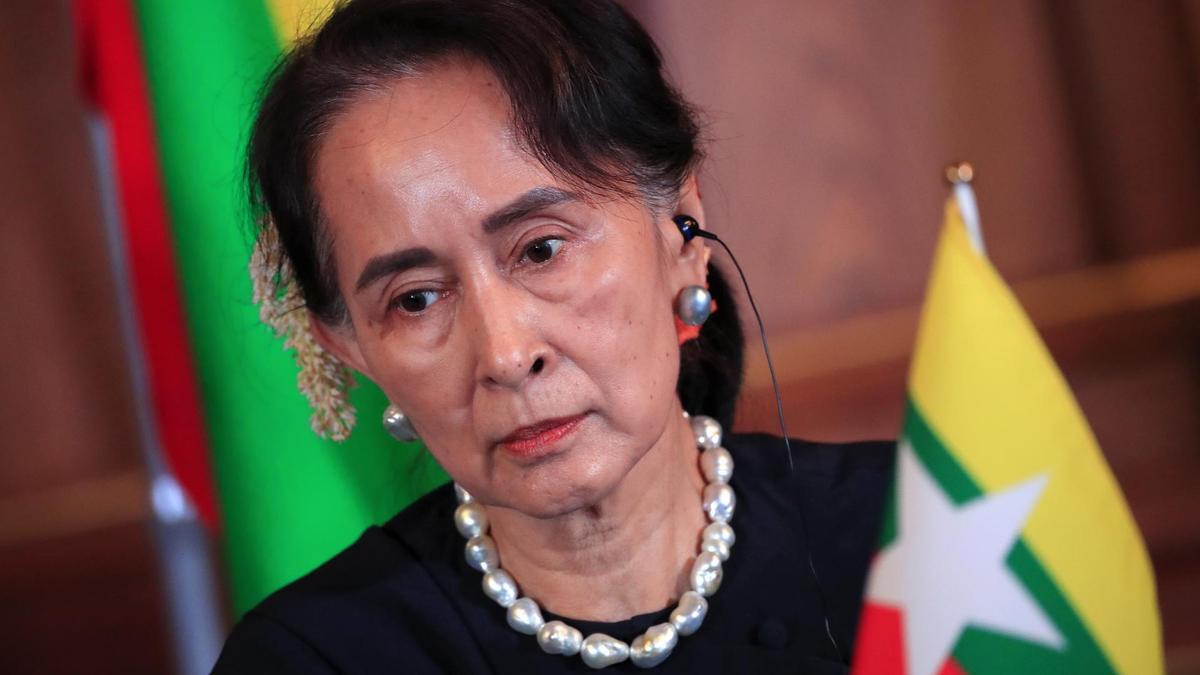 La antigua 'líder de facto' de Birmania, Aung San Suu Kyi, en una foto de archivo.