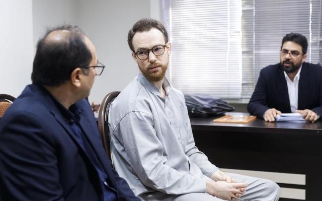 El diplomático de la UE detenido en Irán, Johan Floderus.