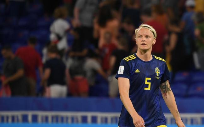 La jugadora sueca Nilla Fischer.