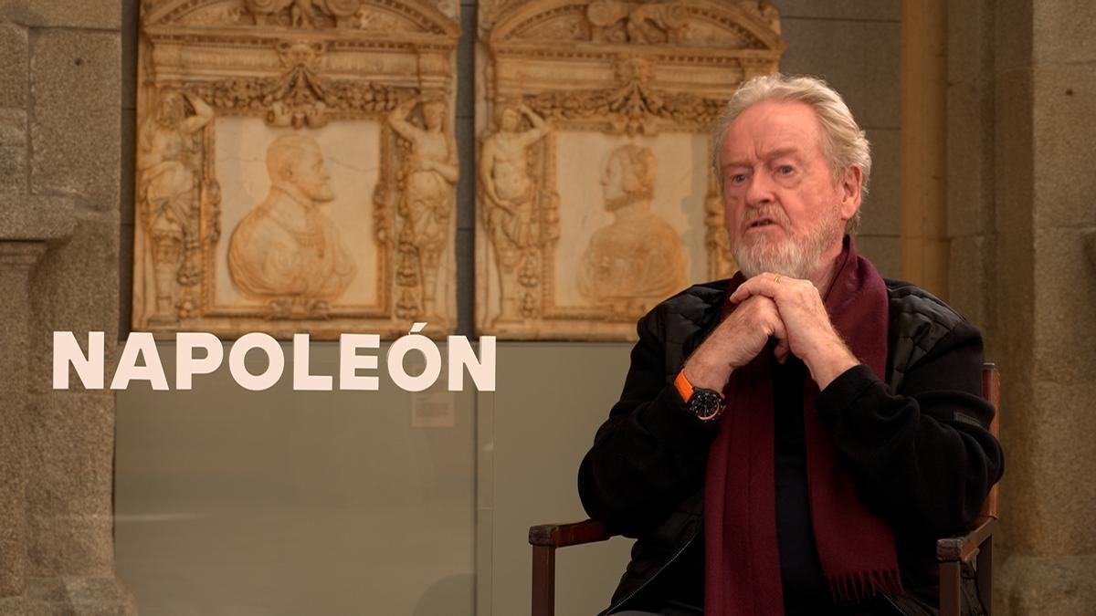 Ridley Scott responde a quienes tachan 'Napoleón' de película antifrancesa y poco rigurosa
