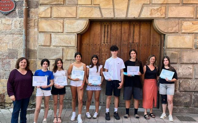 Entrega de premios de los concursos de Cómics y Microcuentos de Ordizia