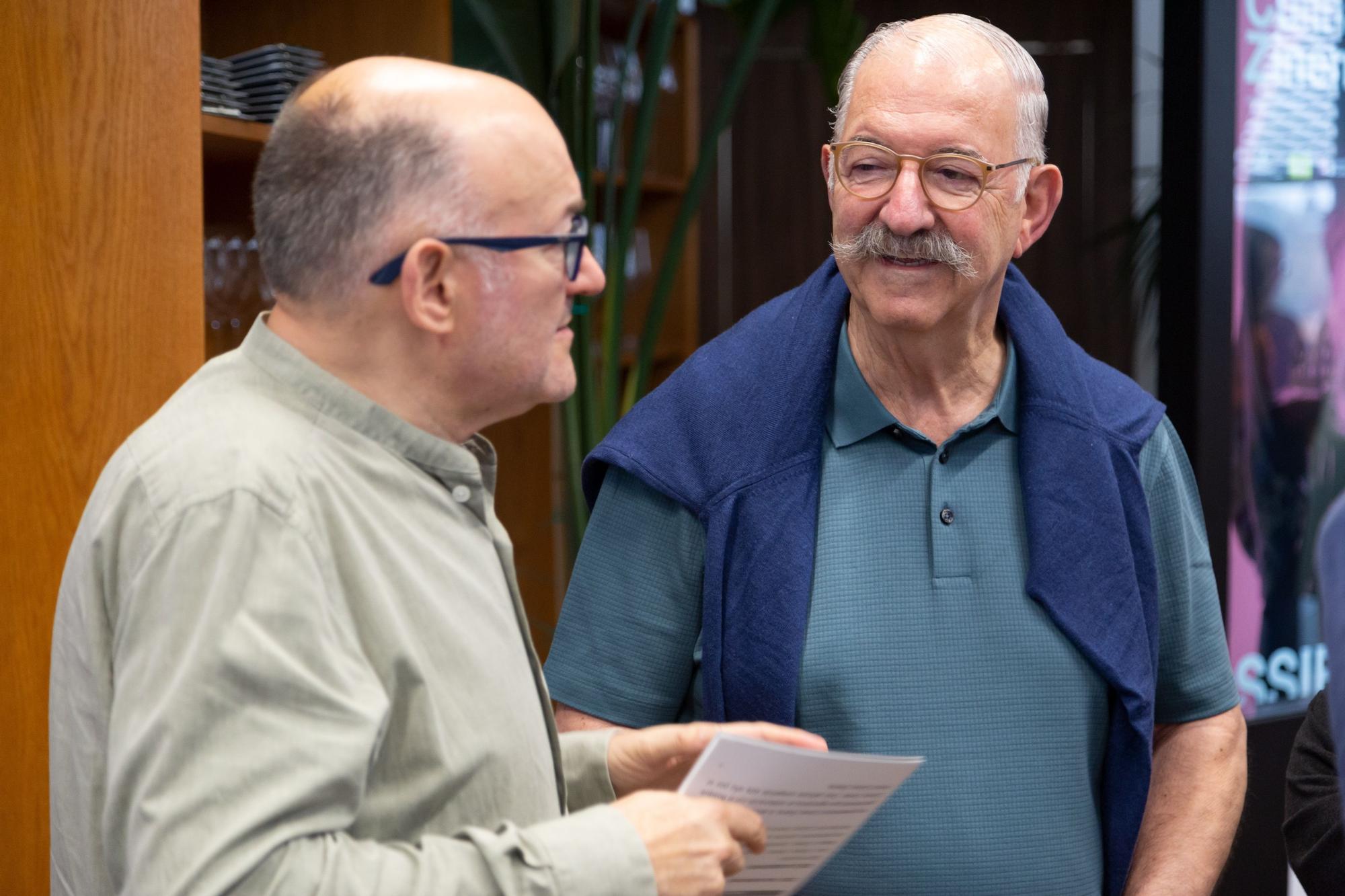 José Luis Rebordinos y Pedro Subijana.