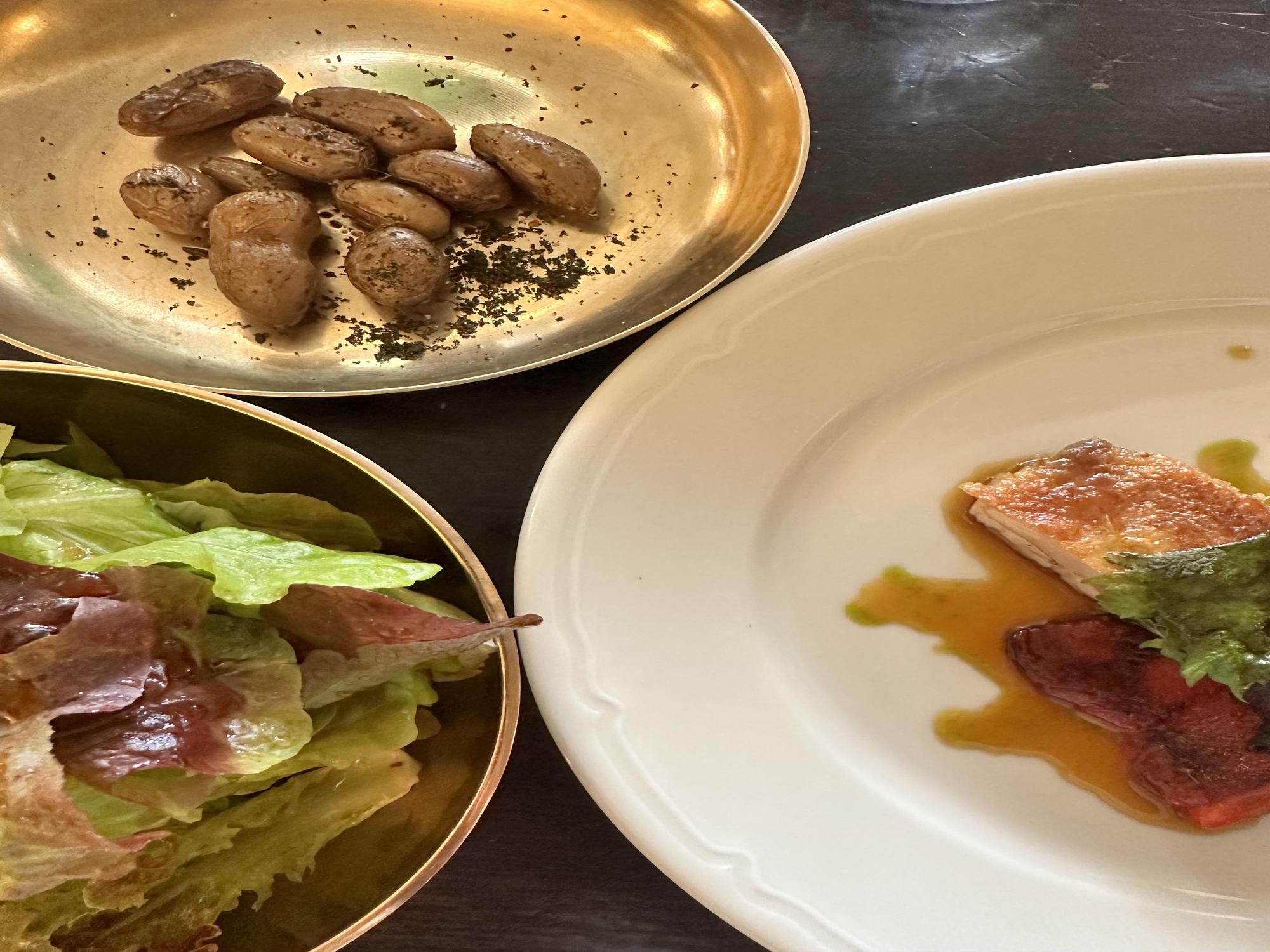 Pollo asado de Le Chateubriand.
