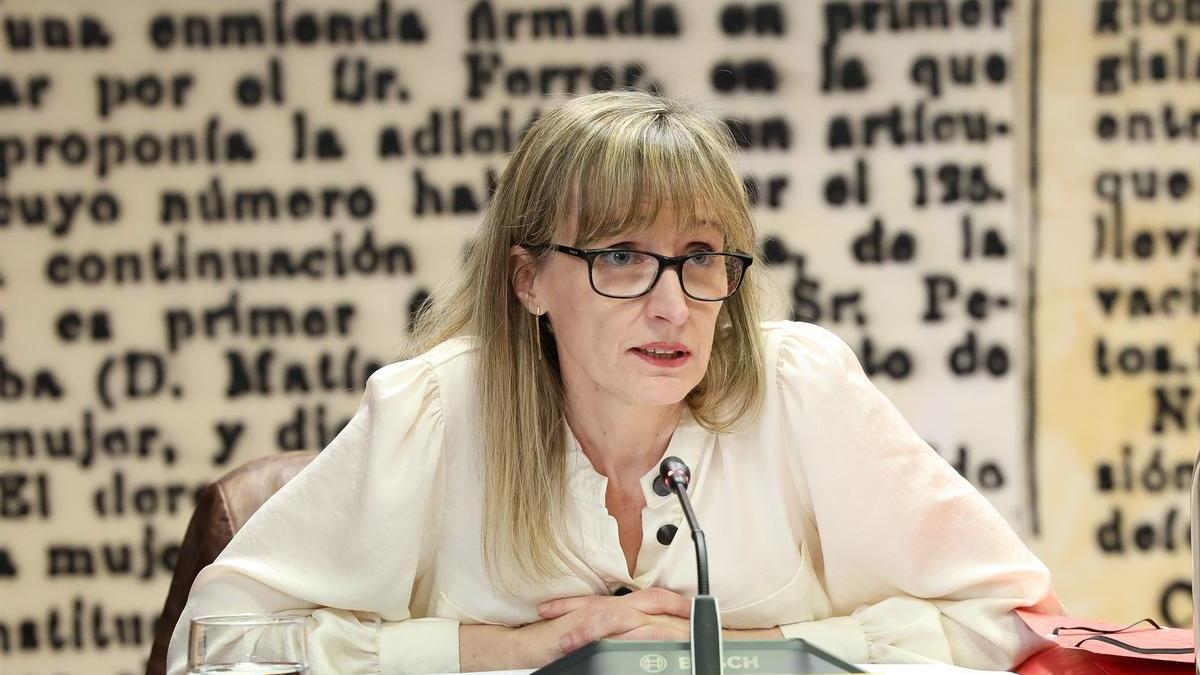 La exresponsable del proyecto de Tragsatec al que estaba adscrita Jésica Rodríguez, Virginia Barbancho, en una foto de archivo.