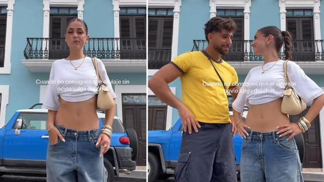 Alejandra Díaz planeó un viaje con sus amigas a Puerto Rico... y se encontró a su novio.