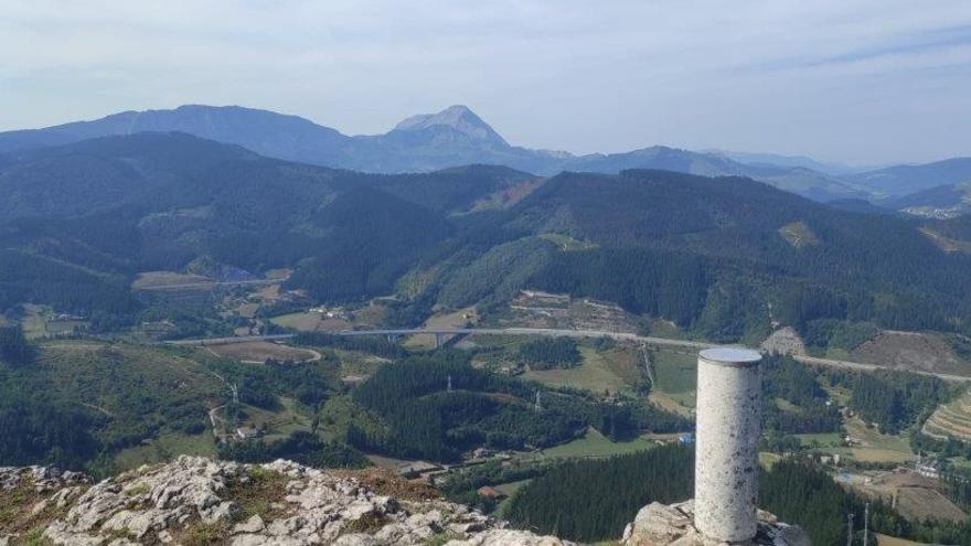 El 360 grados desde la cima de Aitzorrotz