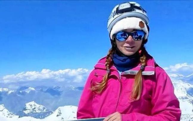 La alpinista rusa Natalia Nagovitsyna
