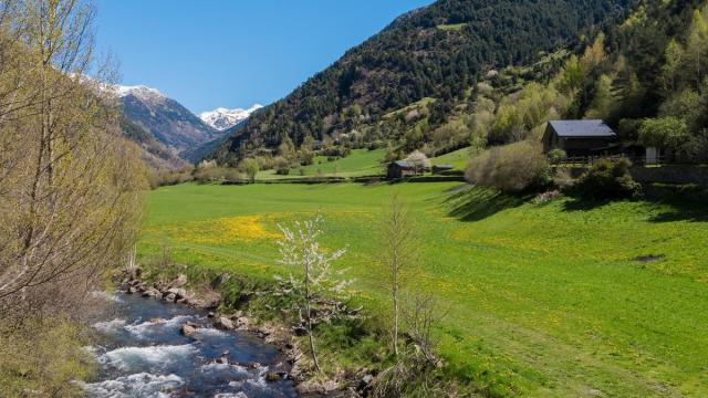 Vista de los alrededores de Ordino.