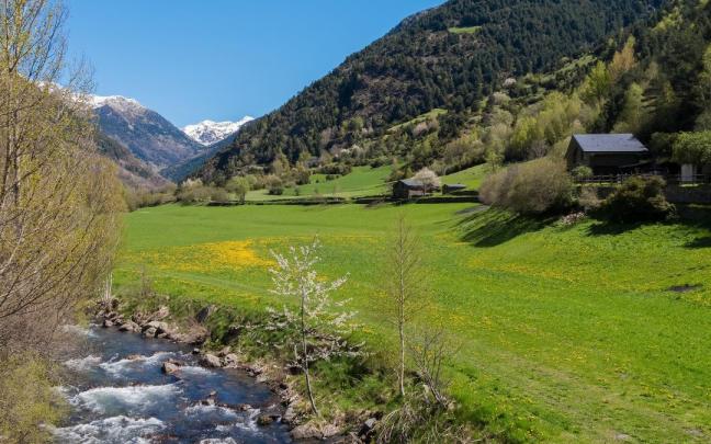 Vista de los alrededores de Ordino.