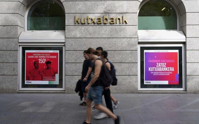 El edificio de Kutxabank en Bilbao