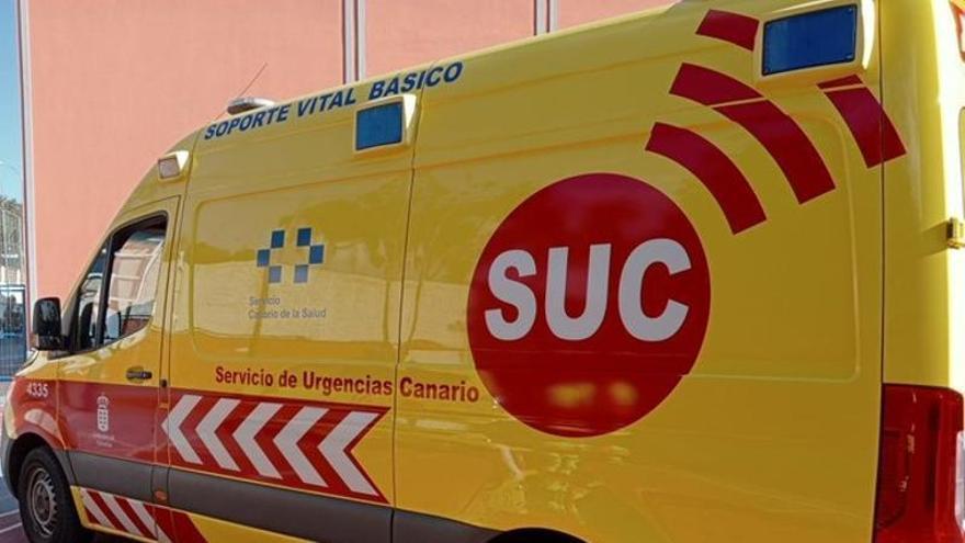 Ambulancia del Servicio de Urgencias Canario (SUC)