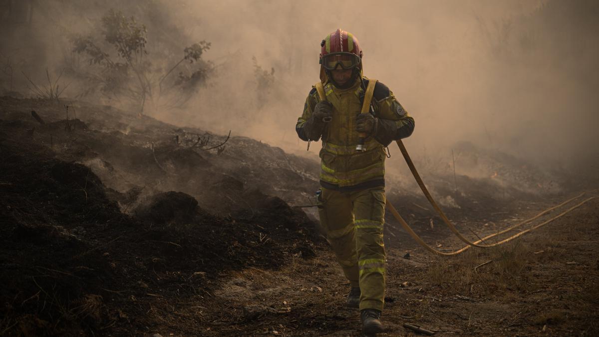 Semana negra de incendios: Cuatro muertos y 120.000 hectáreas quemadas