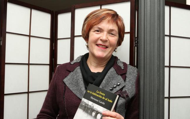 Mariasun Landa, escritora. Mariasun Landa, escritora.