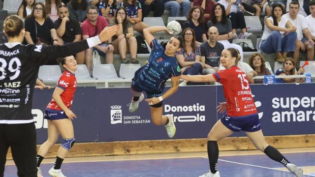 El partido entre Bera Bera y Porriño. Iker Azurmendi