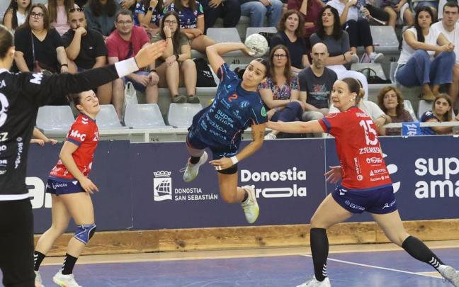 El partido entre Bera Bera y Porriño. Iker Azurmendi