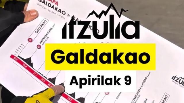 Itzulia sale y llega este jueves a Galdakao y provocará afecciones en el tráfico y el aparcamiento