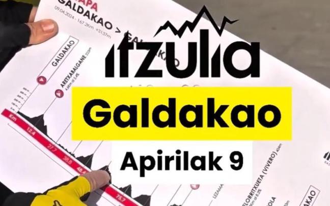 Itzulia sale y llega este jueves a Galdakao y provocará afecciones en el tráfico y el aparcamiento