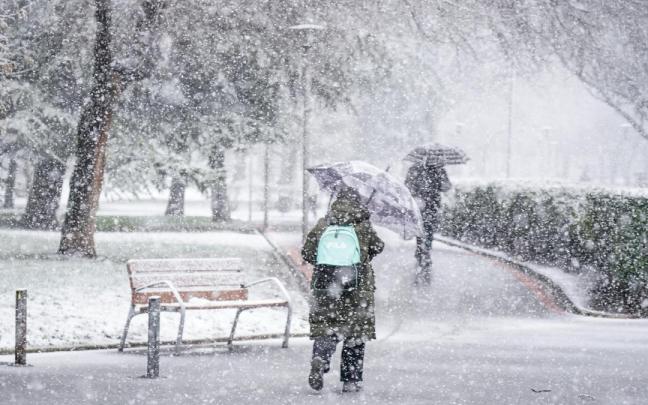 Los espesores podrían alcanzar entre 5 y 40 centímetros a 1.000 metros de altura.