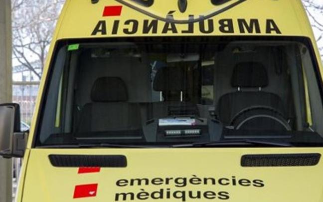 Imagen de archivo de una ambulancia del SEM Imagen de archivo de una ambulancia del SEM