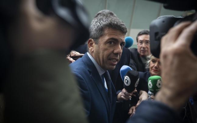 Los escoltas y al chófer de Mazón son llamados a declarar