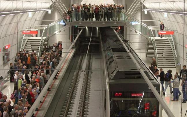 Los basauritarras ponen un notable alto al transporte público de la localidad.