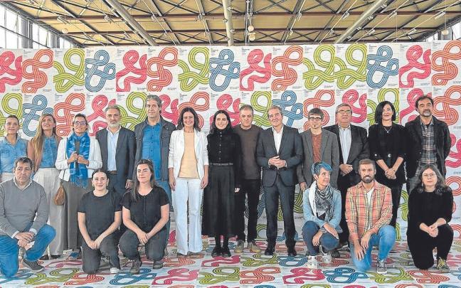 Presentación de Durangoko Azoka en Landako Gunea