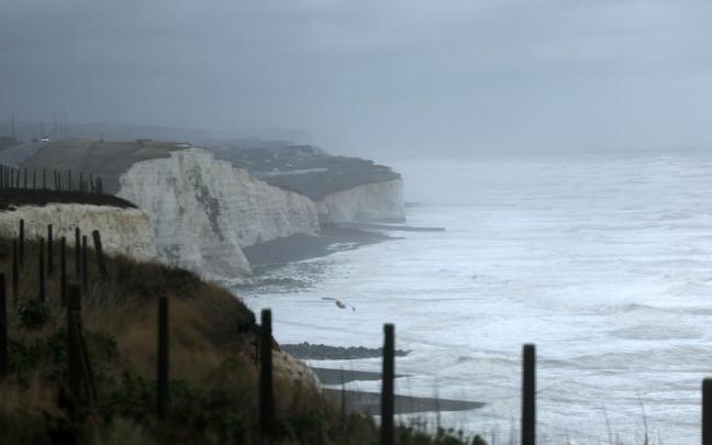 Los efectos de una borrasca anterior