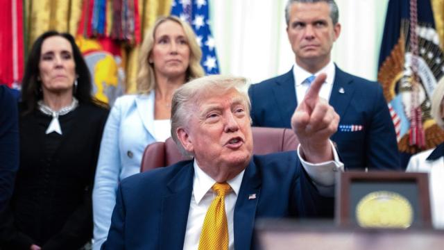 Trump, en la Casa Blanca.