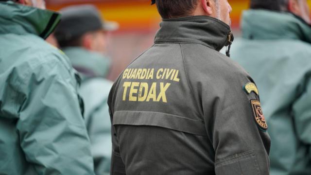 Un guardia civil Tedax.