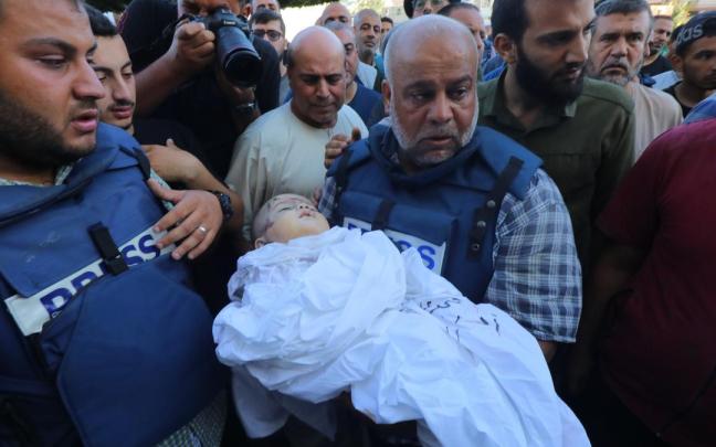 Más de 60 muertos, la mayoría niños, en los últimos bombardeos israelíes