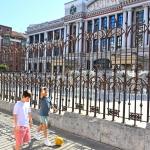 Vista general del patio de Indautxuko Eskola, uno de los dos centros educativos que han formado parte este curso del exitoso proyecto piloto.