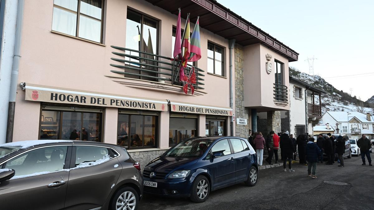 Hogar del Pensionista de Villamanín, donde se celebró la asamblea.