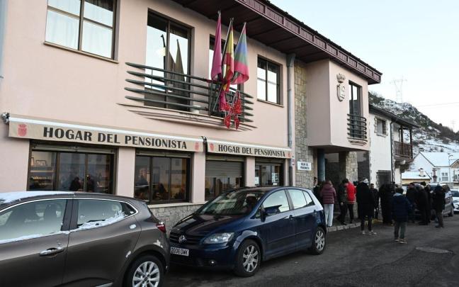 Hogar del Pensionista de Villamanín, donde se celebró la asamblea.