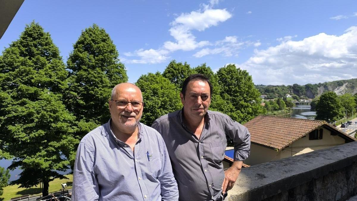José Barreiro y Enrique Aizpiolea