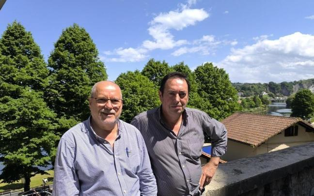 José Barreiro y Enrique Aizpiolea