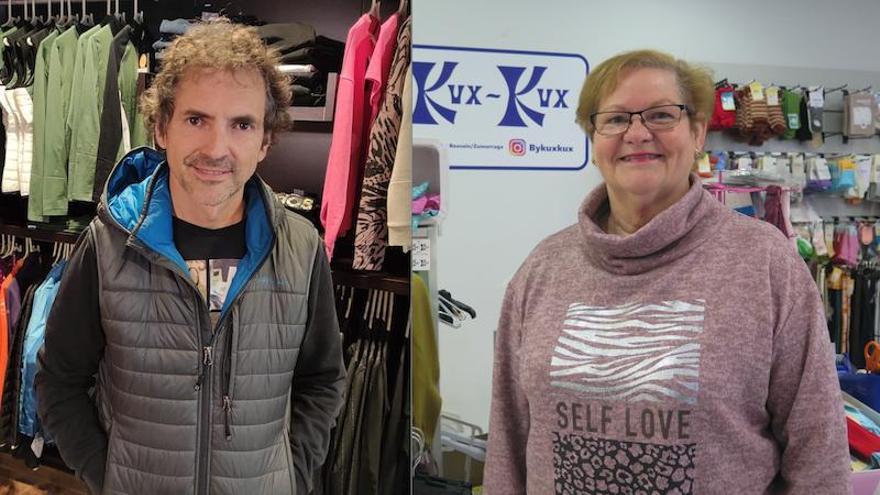 Alex Albisua y Mertxe Cobos.