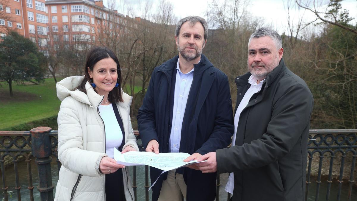 Mireia Elkoroiribe, Asier López Etxebarria y Oskar Koka