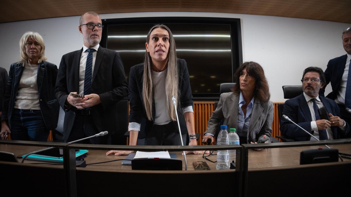 La portavoz de Junts en el Congreso, Miriam Nogueras.