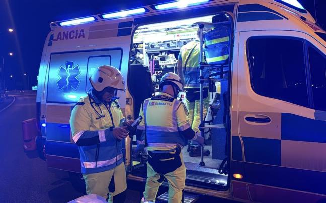 Imagen de archivo de profesionales de Emergencias Madrid.